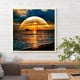 thumbnail image 3 of Cuadros Decorativos 5D DIY Diamante Pintura Mar Amanecer Taladro completo Rhinestone Mosaico Imagen de arte Likrtyny embutido en tela, 3 of 9