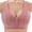 Pink, variant on Sports Bras For Women Comfortable Front Closure Bra - For Seniors And Older People New Comfort Style Nylon & Spandex 5Xl Womens Bras