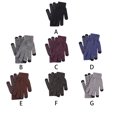 thumbnail image 4 of Qarigey 2 uds pantalla táctil al aire libre dedos completos guantes de invierno antideslizantes cálidos mitones Snowboard motociclismo conducción guantes y mitones Blanco negro tipo 2 Qarigey AP016319-02, 4 of 6