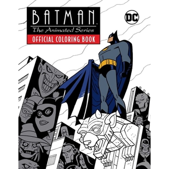 Pre-Owned Batman: the Animated Series: Official Coloring Book, 64 pages (Paperback)