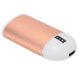 thumbnail image 5 of Cargador vibratorio compacto para calentarse en cualquier lugar Calentador de manos USB y banco de energía portátil en oro rosa, 5 of 8