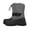 Dark/Gray, variant on EQW Kids Waterproof Snow Winter Boots for Boys Girls Toddler Little Big Kid, Drawstring Non‑Slip Rubber Sole