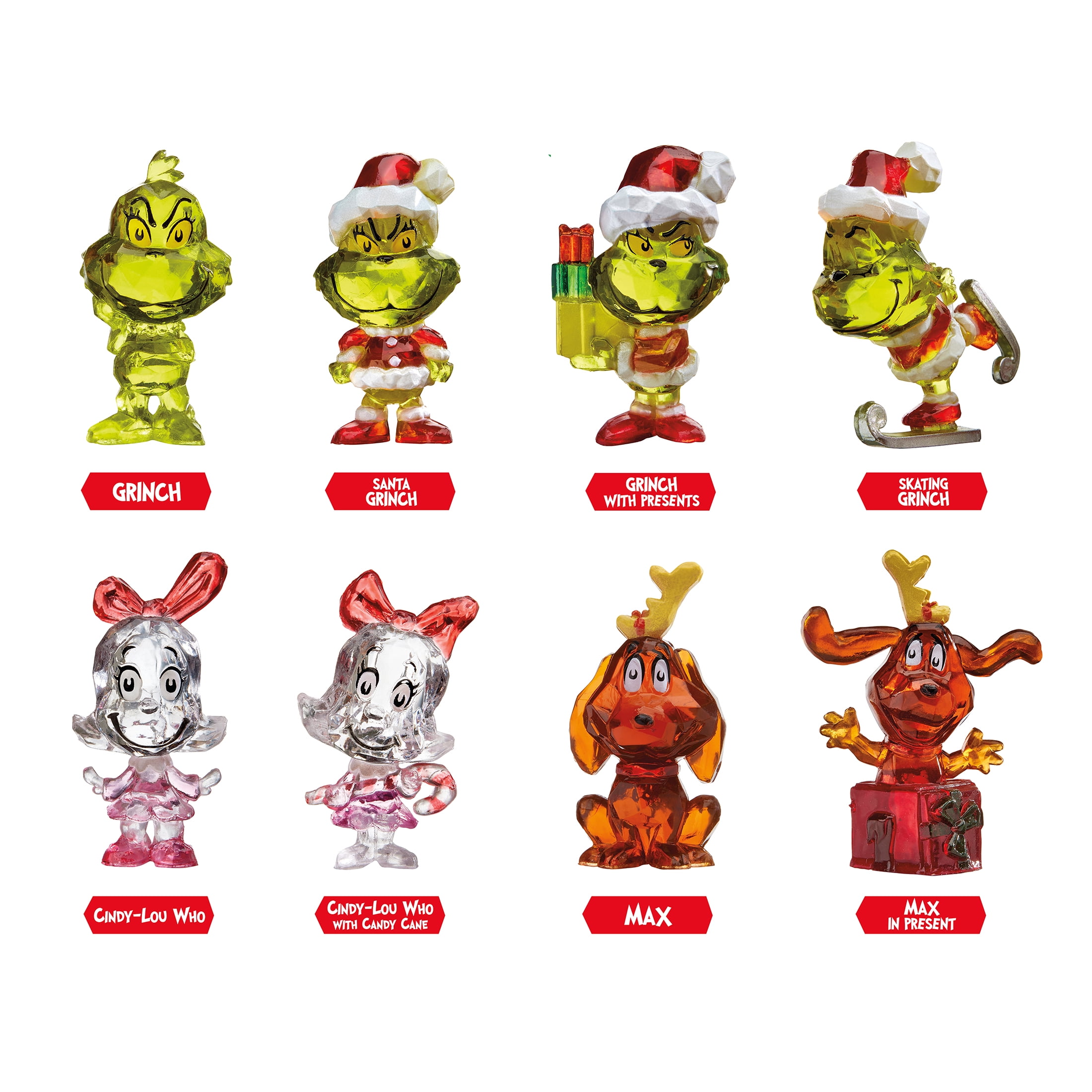 Dr. Seuss Grinch Crystal Surprise Ball - Collectible Novelty Toy for Kids