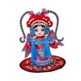 thumbnail image 5 of deevoka 13cm Opera Doll Sculpture Chinese Statue for Bedroom Decor A, 5 of 9
