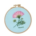 thumbnail image 1 of Sidaley Bordado de lino para mujer, Kit de punto de cruz, flor decorativa hecha a mano, tipo de entrenamiento para principiantes, conjunto de aprendizaje Kits de experimentos de química Tipo 7, 1 of 6