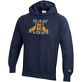 thumbnail image 2 of Men's Champion Navy North Carolina A&T Aggies Reverse Weave Fleece Pullover Hoodie, 2 of 3