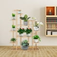 thumbnail image 2 of Soporte para plantas, soporte para plantas multicapa, estante para plantas de flores, soporte para flores, diseño revolucionario, 2 of 8