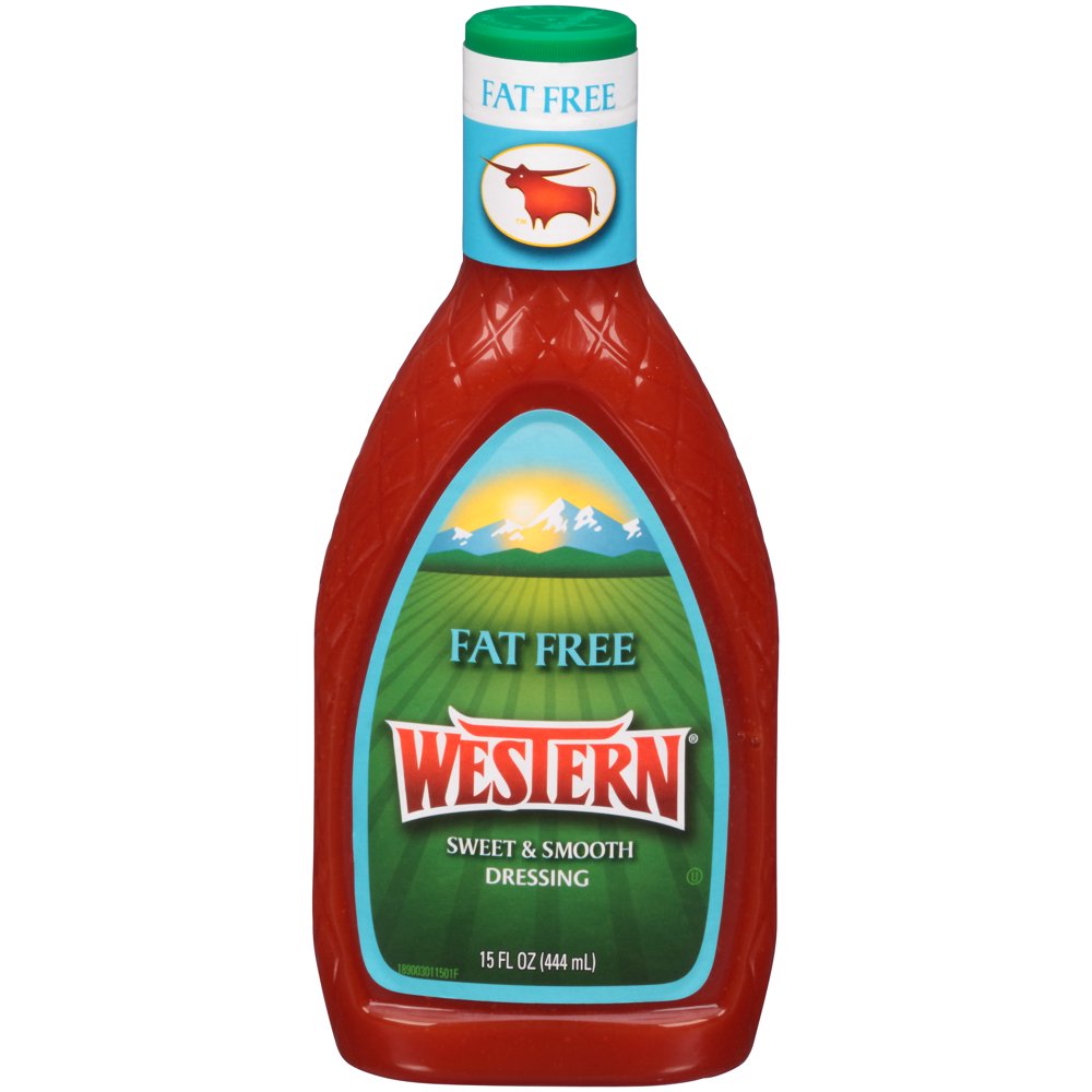 Western Sweet and Smooth French Fat Free Salad Dressing, 15 fl. oz
