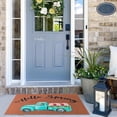 thumbnail image 2 of Spring Door Mat for Front Door Welcome Doormat Non-Slip Washable Spring Outdoor Mat Entry Doormat for Indoor Outdoor Home Spring Decorations 17 x 30 Inch, 2 of 6