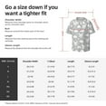 thumbnail image 5 of Goofa Rabbit And Cloud Printed Men's Casual Short-sleeved Shirt,Lightweight Breathable Button-down,Summer Casual men's top,Versatile Fashion shirt-Small, 5 of 7