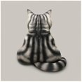 thumbnail image 3 of 1 funda de almohada de gato, almohada decorativa con forma de animal, almohada con estampado de mascotas, funda de almohada para niñas, niños, cama, dormitorio, sofá, decoración, 43 cm, 3 of 4