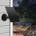 thumbnail image 3 of Solar Panel for Rechargeable Battery Outdoor Camera,with Micor USB+Type C , 3M Charging cable, 5V 4W, 3 of 5
