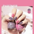 thumbnail image 4 of Flmtop 10ml Nail Polish Baking-Free Water-Based Multiple Colors Matte Solid Color Hybrid Varnish Manicure Lacquer for Female, 4 of 10