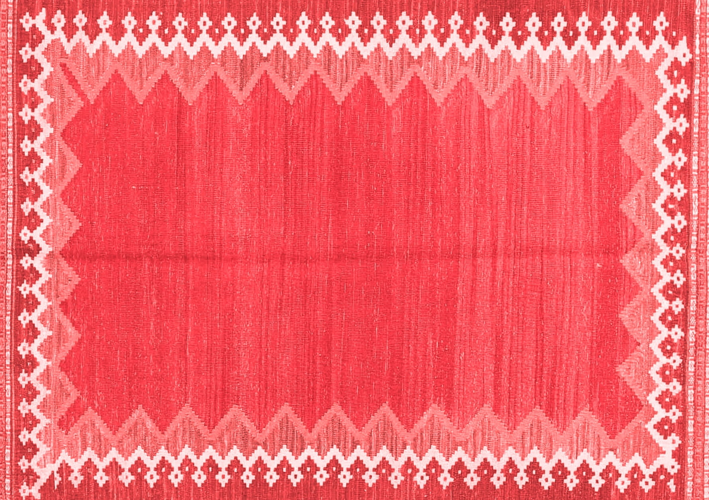 Ahgly Company Indoor Rectangle Abstract Red Contemporary Area Rugs, 2 ...