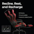 NEO CHAIR N-gen Video Gaming Computer PU Chair with Footrest High Back