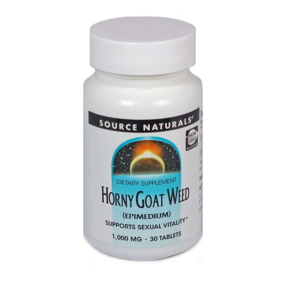 Source Naturals Horny Goat Weed 1000 mg - 30 Tablet