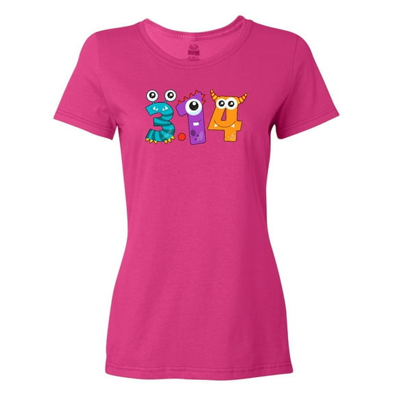 Inktastic Monsters Like Pi- Pi Day numbers Women's T-Shirt