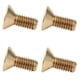 thumbnail image 5 of 50 Uds tornillo con cabeza hexagonal plana cobre cabeza avellanada sujetador Hardware suministros industriales M4M4x10 VoborMX herramienta, 5 of 8