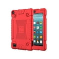 thumbnail image 6 of WHAMVOX Silicone Shockproof Hybrid Hard Case Cover Stand Holder for E-book Tablet Red, 6 of 8