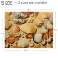 thumbnail image 2 of Shell Polyester Door Mat | Indoor Outdoor Right-Angle Floor Mat for Entryway - Durable and Washable Mat for Home and Office Use, 2 of 6
