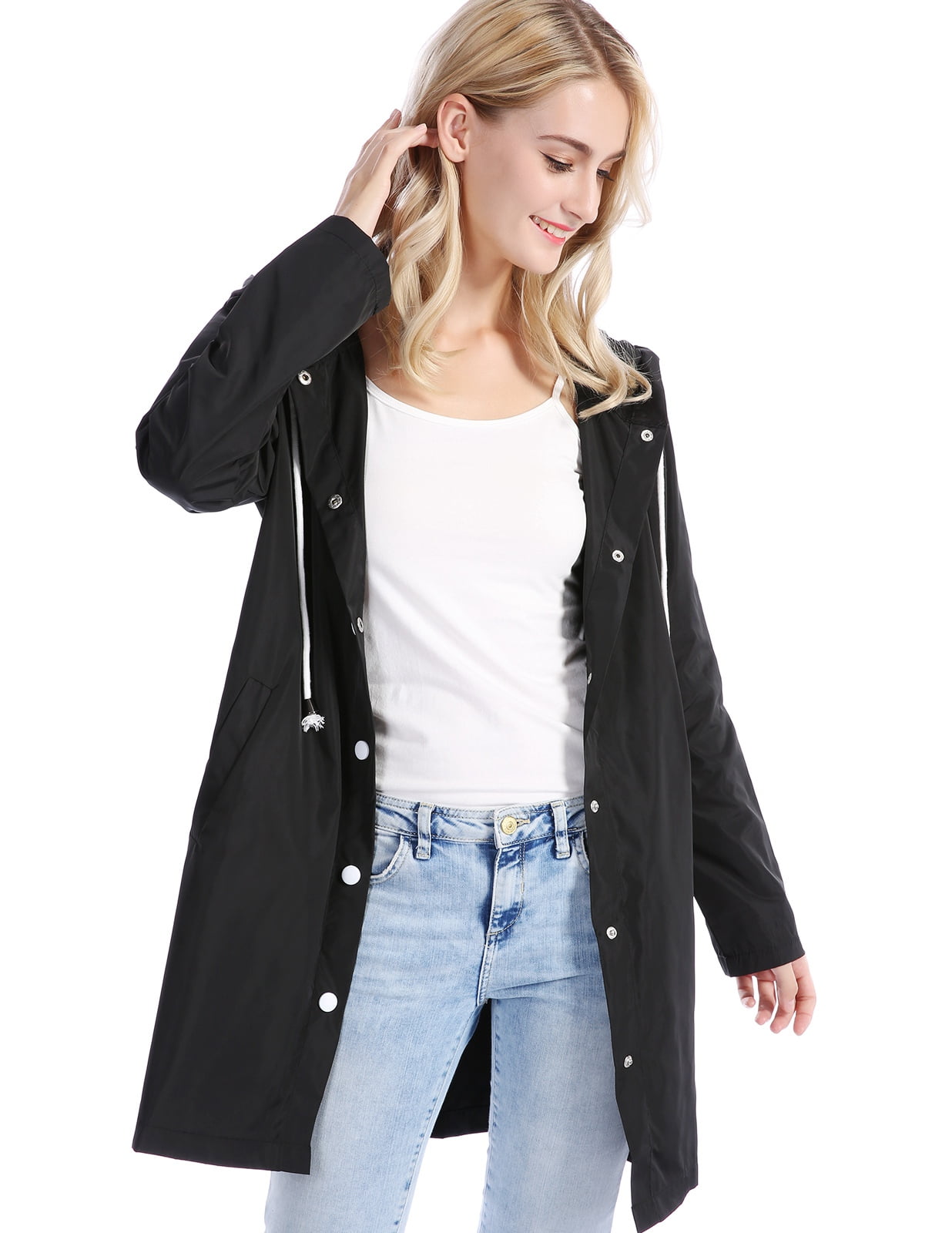 female raincoat