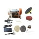 thumbnail image 5 of Mini Bench Grinder Pusher Handraft Accessorios de artesanía Herramienta de molienda Benchtop Electric Benchtop para una granja de mesa Estilo G, 5 of 8