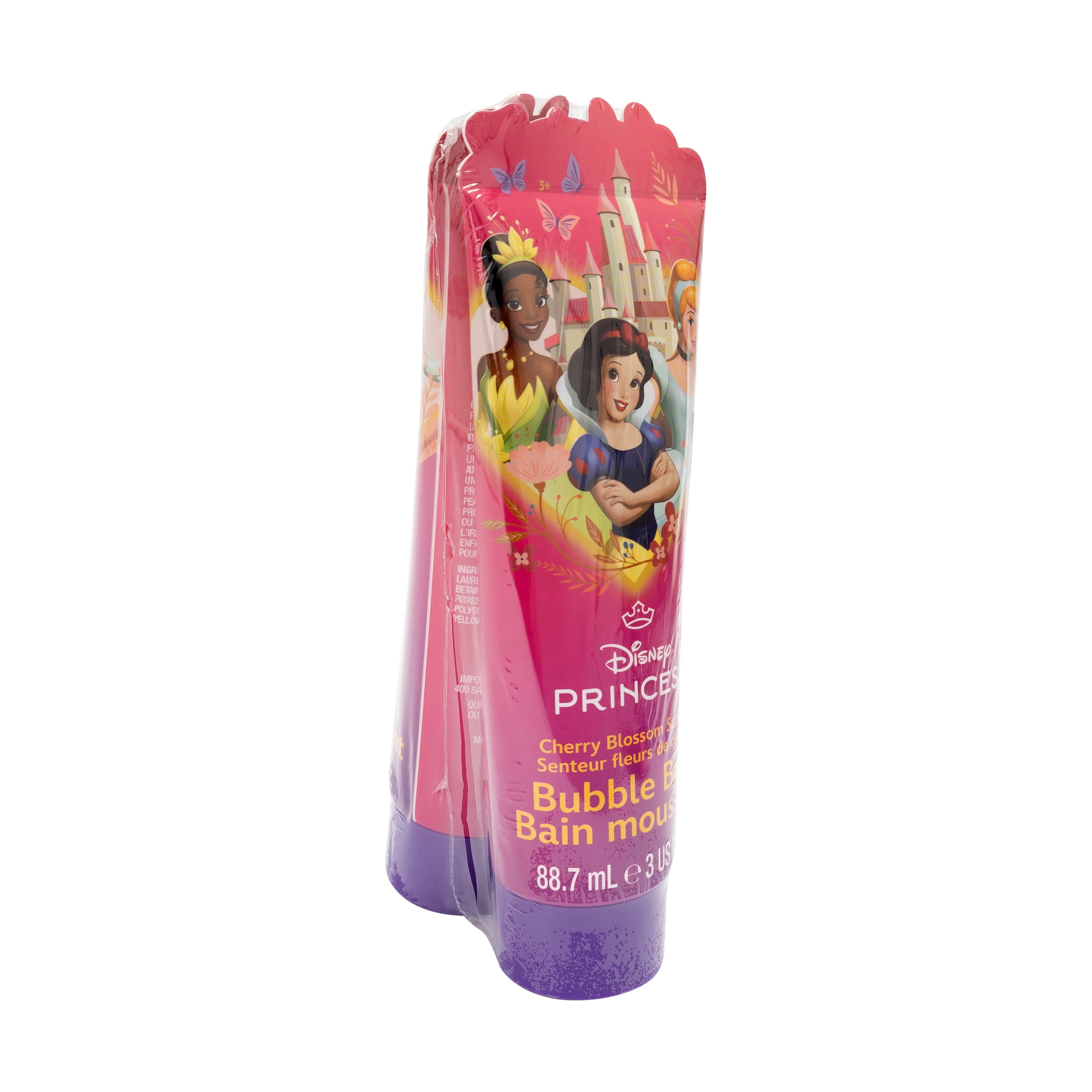 Set de 2 tubes de bain moussant princesses Disney