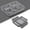 Light Gray, variant on 8 Piece Felt Drawer Organizer Tray Set for Desk and Office Storage One-Piece Molded Storage Bins for Snacks and Accessories Home Organization Green