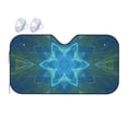 thumbnail image 1 of YFYANG Front Windshield Sun Shade, Mandala Art Pattern Foldable Car Visor for Cars, Trucks, SUVs, Small, 1 of 9