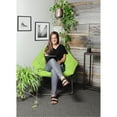 thumbnail image 4 of Zenithen Light Green Hexagon Folding Dish Chair for Living Rooms, Bed Rooms, and Dorms - Pack of 1, 4 of 8