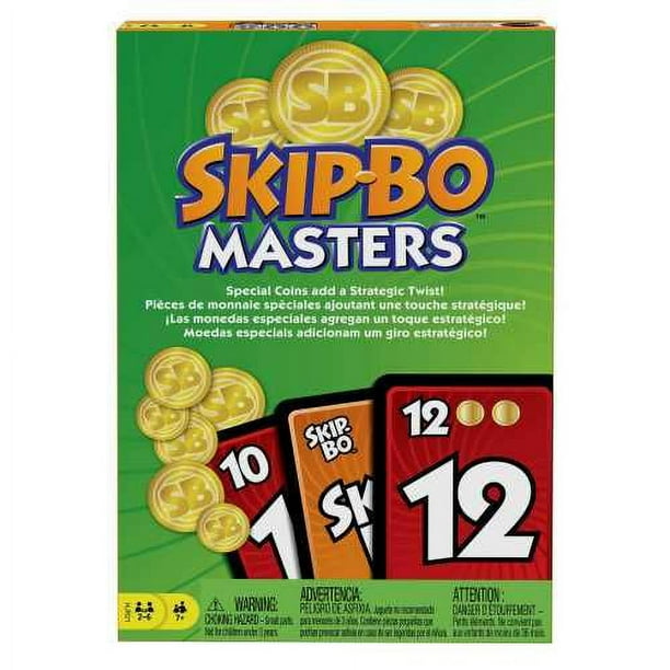 MATTEL Skip Bo Masters Card Game 