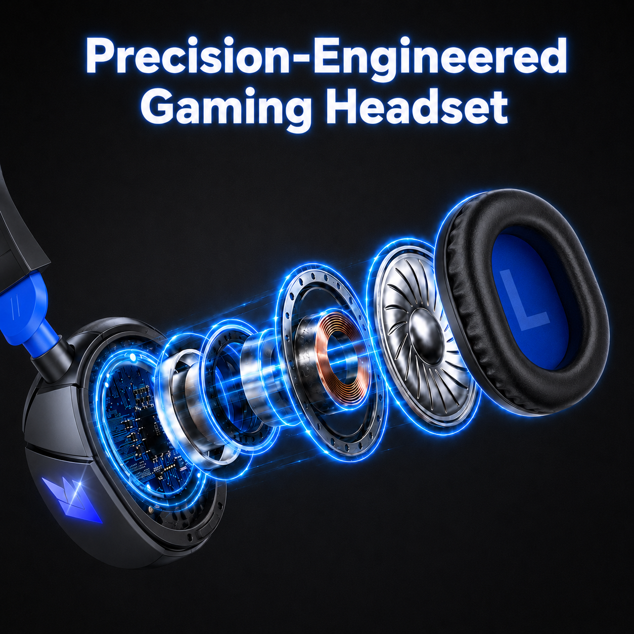 Btootos Wired Gaming Headset for Multi-Platform photo 2