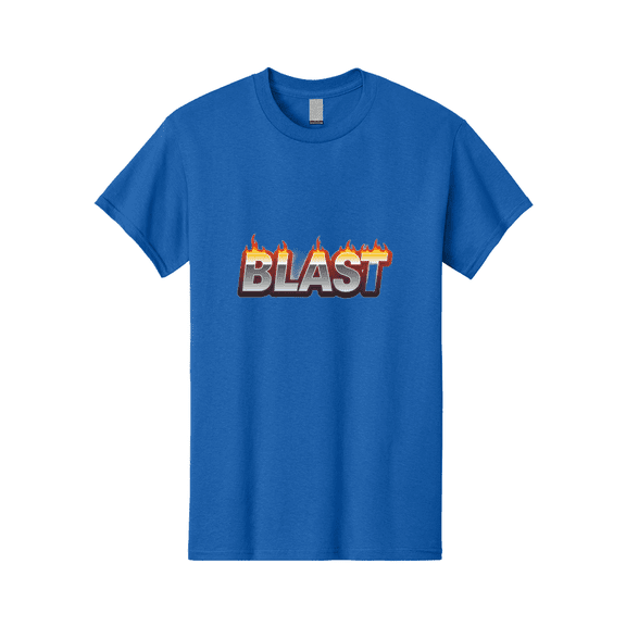 Blast Mens Graphic Tee, 100% Cotton, Casual Summer Wear BAA167