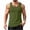 Army Green, variant on Wyongtao Mens Athletic Fit Tank Tops Sport Loose Fit Lightweight Tees Classic Solid Color Summer Sleeveless Blouses (XL, White)