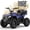 BLUE, variant on IVFJFV 40 cc Trail Blazer Ride-On Buggy,4 Stroke Dual-Speed Off-road 4-Wheeler, Key-Lock Safe & 10-15mph, Front & Rear Shocks and Knobby Tires for Grass, Dirt and Gravel,FLAG
