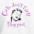 thumbnail image 3 of CafePress - Girls Don't Fart Hooded Sweatshirt - Pullover Hoodie, Hooded Sweatshirt, 3 of 3