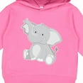thumbnail image 3 of Inktastic Elephant Toddler Hoodie, 3 of 4