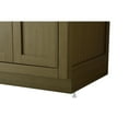 thumbnail image 4 of Elegant Kitchen and Bath Alden 24 Inch Single Bathroom Vanity In Chestnut Brown, 4 of 13