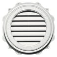 thumbnail image 3 of Mid America Round Vinyl Gable Vent - 22 Inch - 117 Bright White, 3 of 3