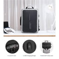 thumbnail image 3 of Mochila de Negocios Mark Ryden. Puerto de carga USB, bolsillo antirrobo, correas acolchadas y repelente al agua. Para laptop de 15.6". Mark Ryden MR6832-07, 3 of 7