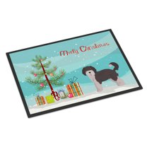 Carolines Treasures CK3800MAT Aussiedoodle 1 Christmas Tree Door Mat Indoor Rug or Outdoor Welcome Mat 18x27 Doormat