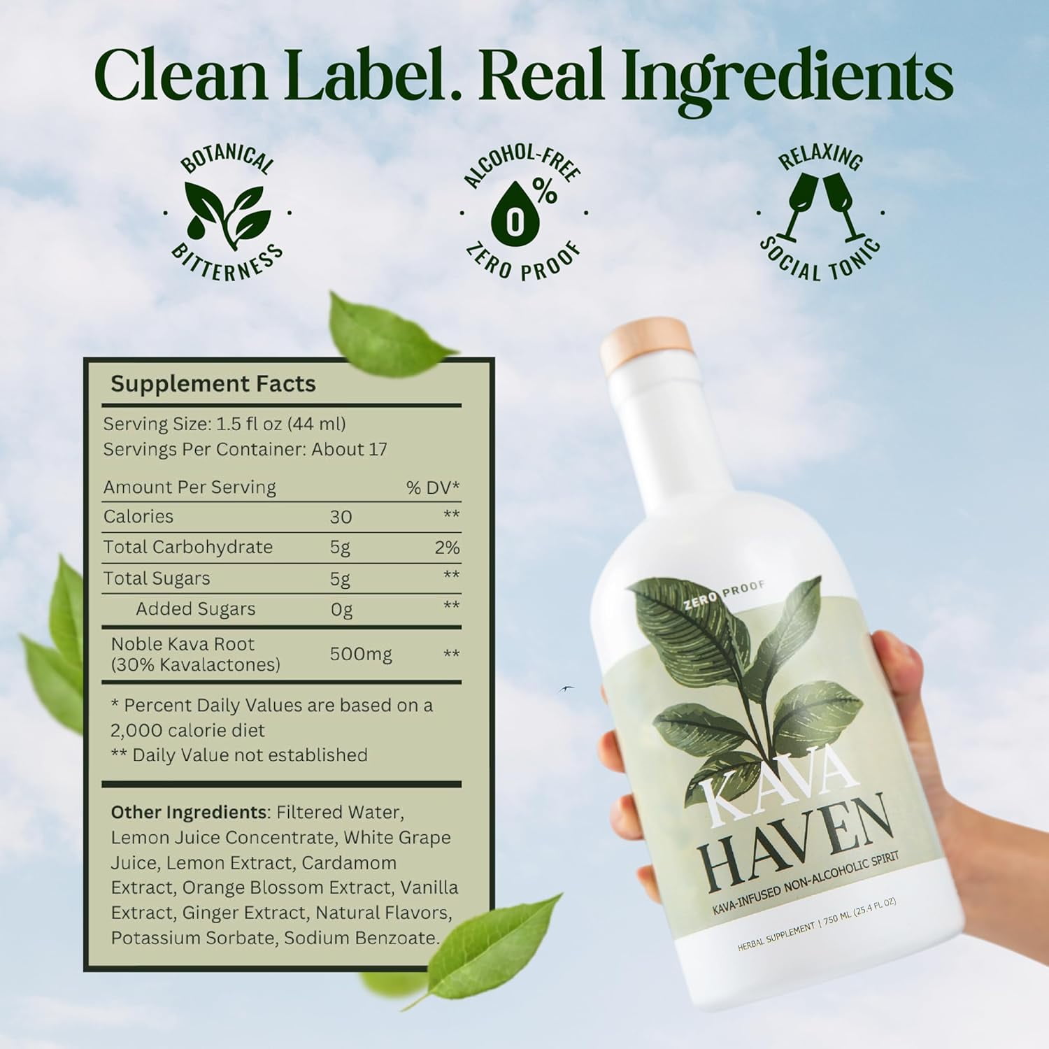 Kava Haven Non-Alcoholic Spirit (750 mL)