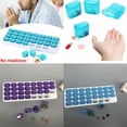 thumbnail image 4 of 31 Day Monthly Pill Organizer Medication Pod Compartment Planner Box Plastic, 4 of 10