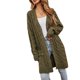 thumbnail image 2 of Puntoco abrigo de mujer y abrigo informal de invierno para mujer botones de manga cárdigan sólido tops suéter con bolsillo liquidación de Navidad Puntoco Puntoco-3521, 2 of 6
