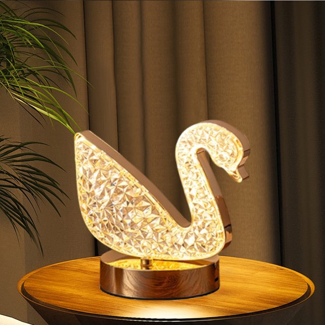 Lámpara de mesa de cristal de escritorio Lámpara de escritorio Control táctil Atmósfera simple 3 colores de luz Lámpara de lectura de metal USB recargable para sala de estar de dormitorio