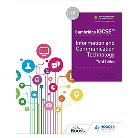Pre-Owned Cambridge IGCSE Information and Communication Technology Third Edition: Hodder Education Group (Paperback) by David Watson, Graham Brown
