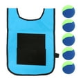 thumbnail image 2 of Dodgeball Tag Stickness Vest Outdoor Children Throwing Target Game with Balls for Kid blue,, 2 of 5