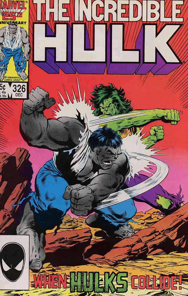 Cover of The Incredible Hulk #326