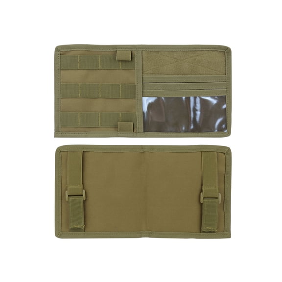 Roaring Fire Car Visor Panel Organizer, FDE, 6.3x11.8 inch
