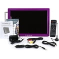 thumbnail image 3 of Trexonic Portable Rechargeable 14 Inch LED TV with HDMI, SD/MMC, USB, VGA, AV In/Out and Built-in Digital Tuner, 3 of 7